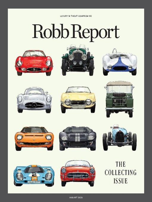 Title details for Robb Report by Penske Media Corporation - Available